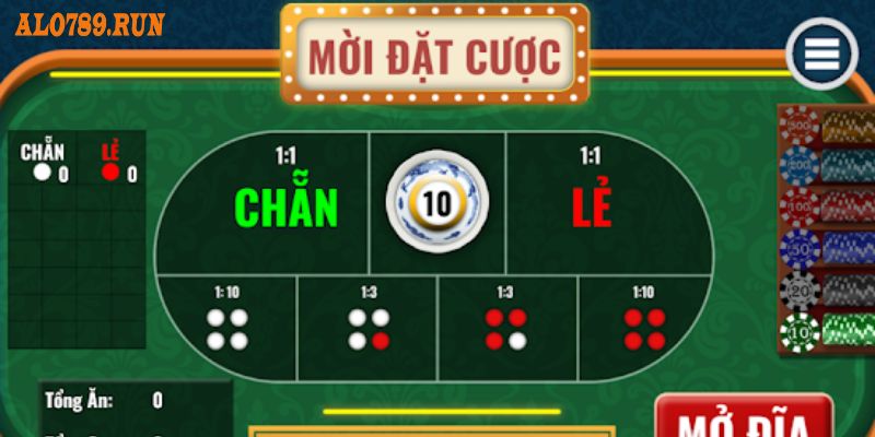 Tổng hợp các cửa cược trong xóc đĩa online